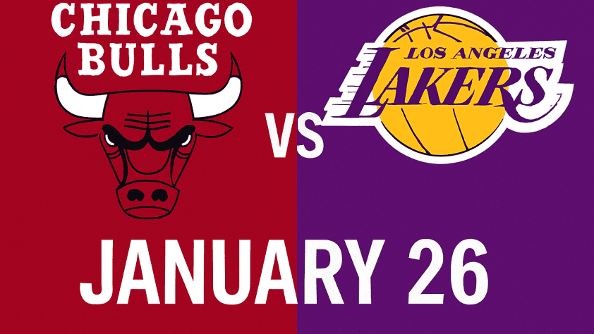 Bulls vs Lakers January 26