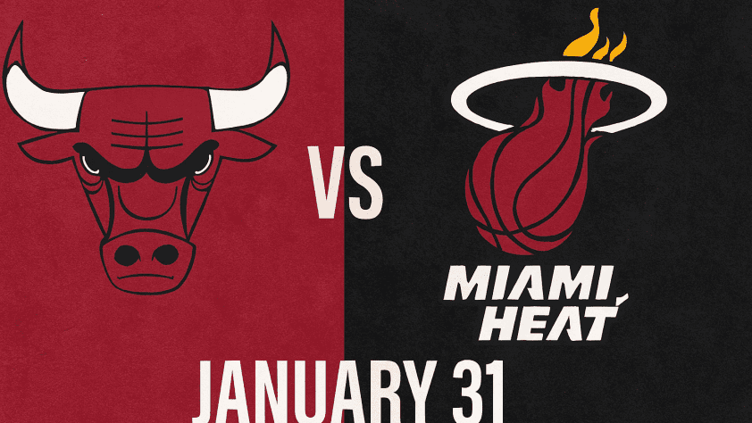 Bulls vs Miami Heat January 31