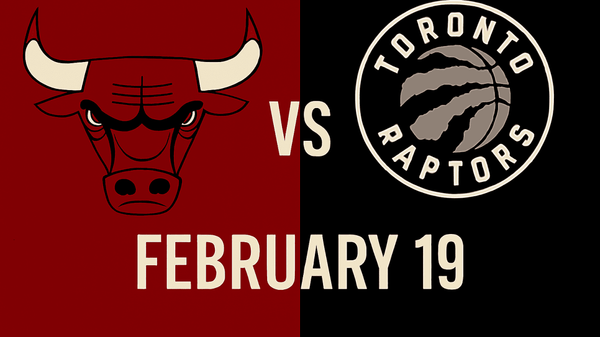 Bulls vs Raptors February 19 2026