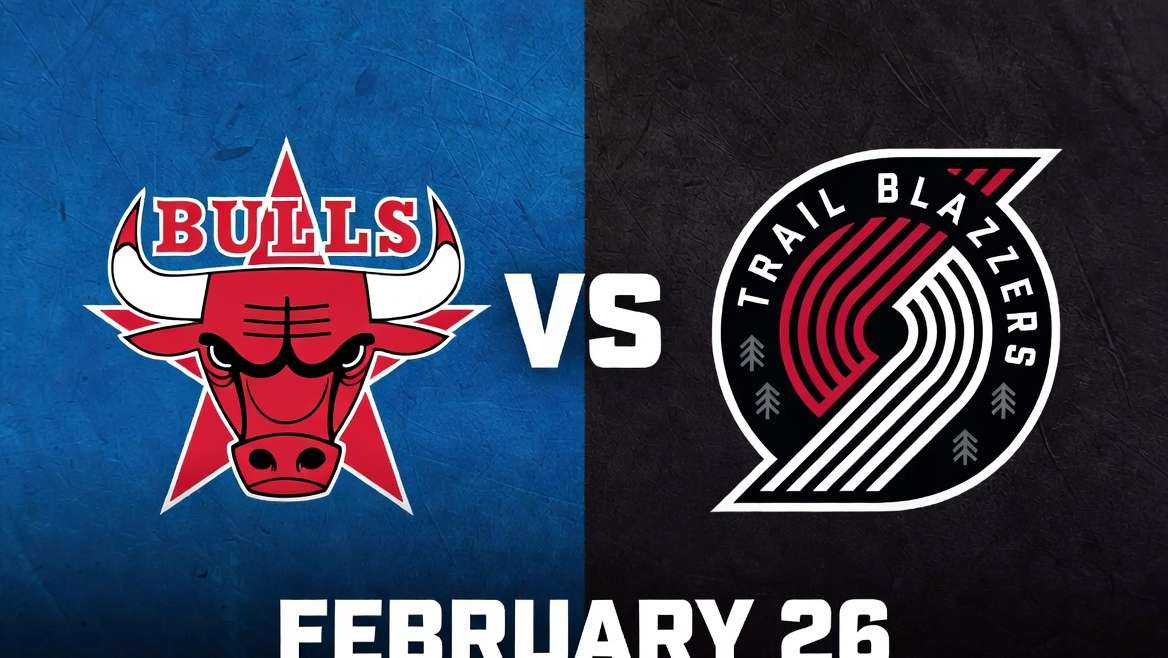 Bulls vs Trail Blazers February 26