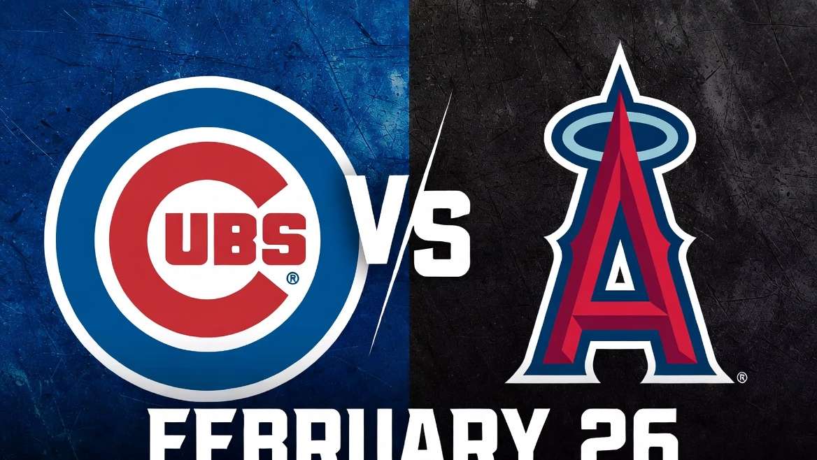 Cubs vs Angels February 26