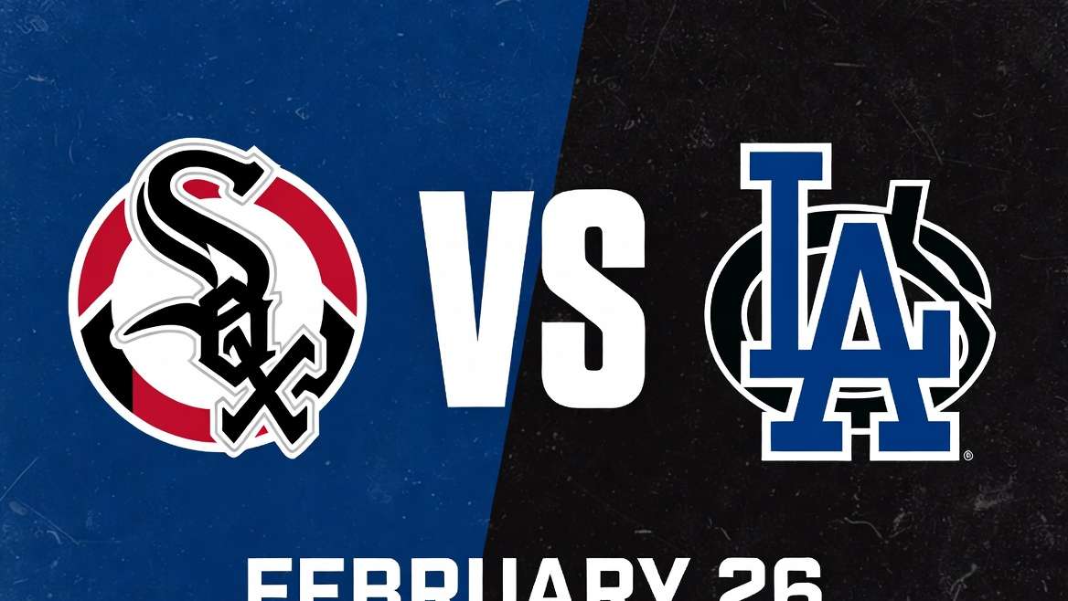 White Sox vs Dodgers February 26