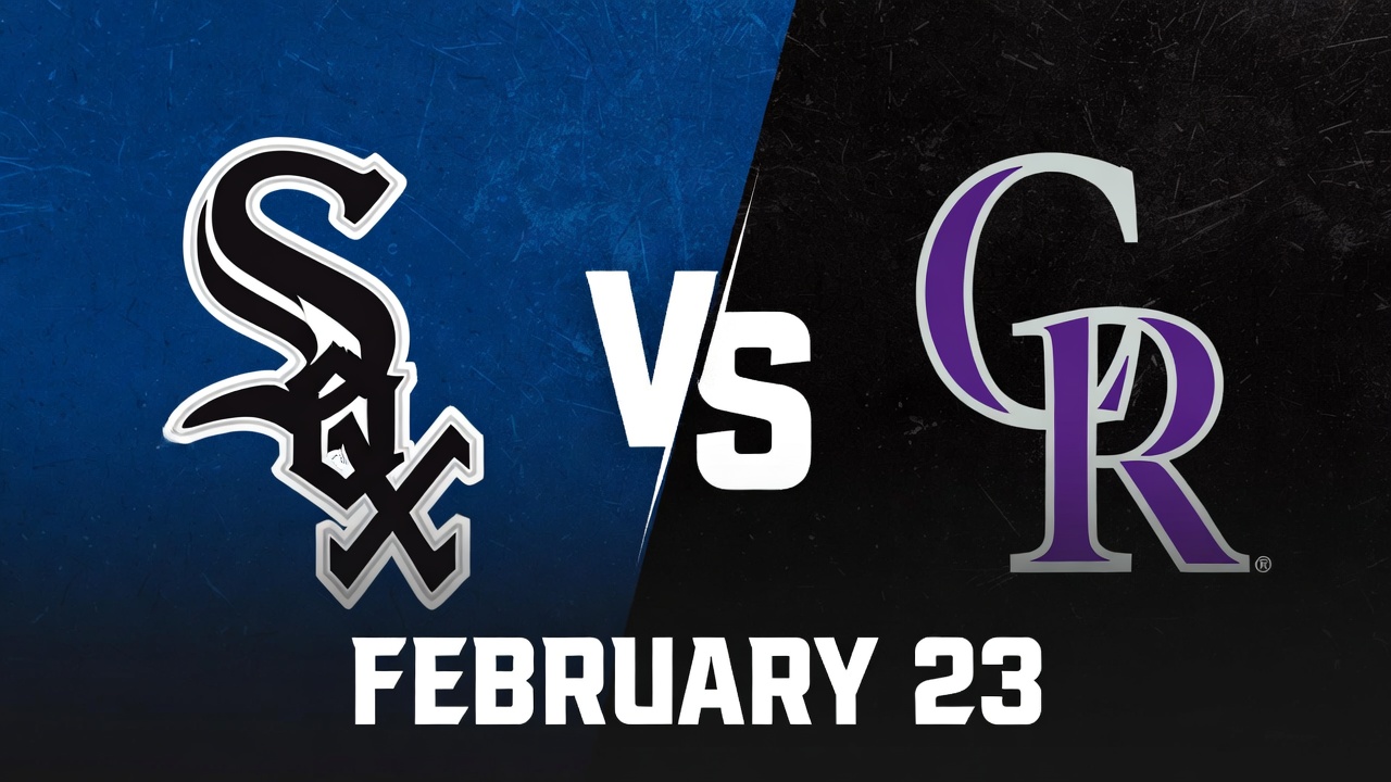 White Sox vs Rockies February 23