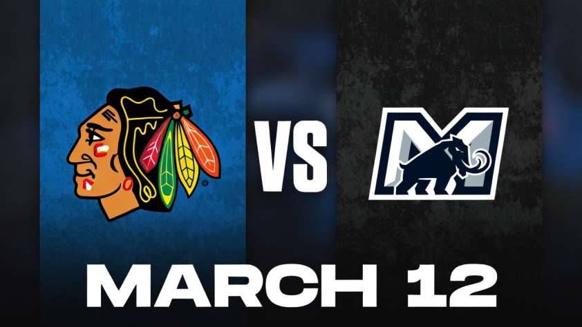 Blackhawks vs Mammoths March 12