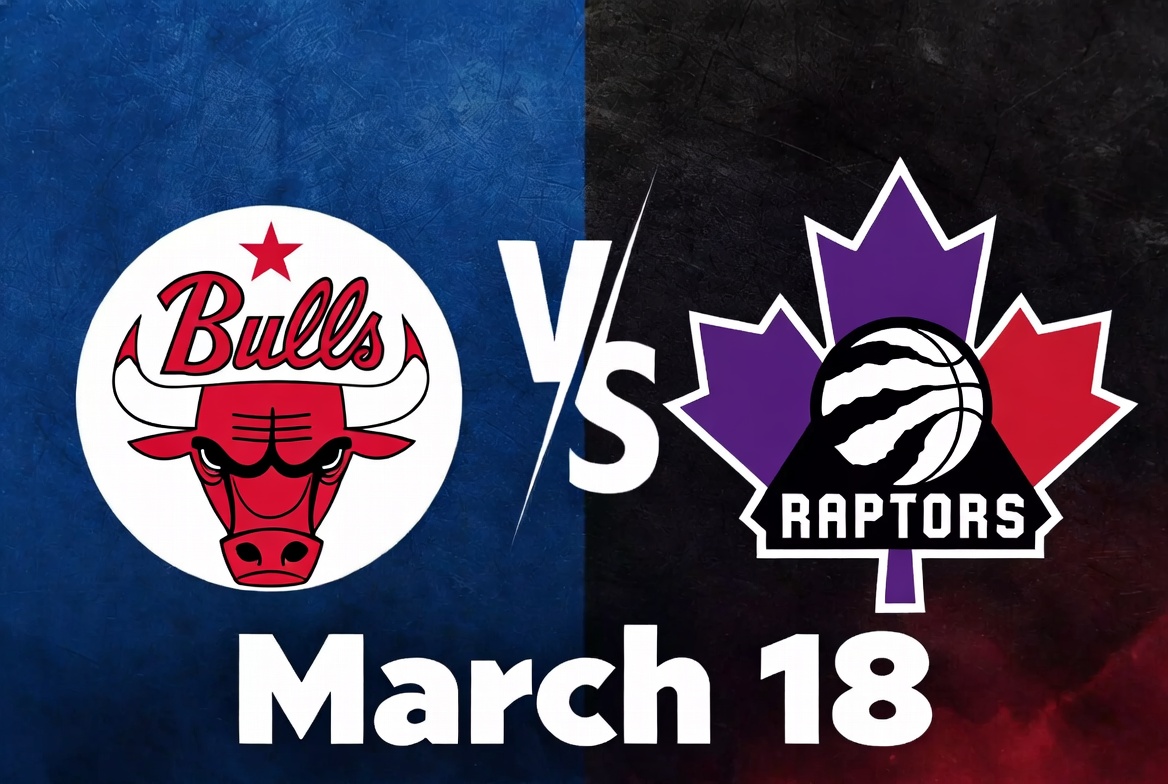 Bulls vs Raptors March 18