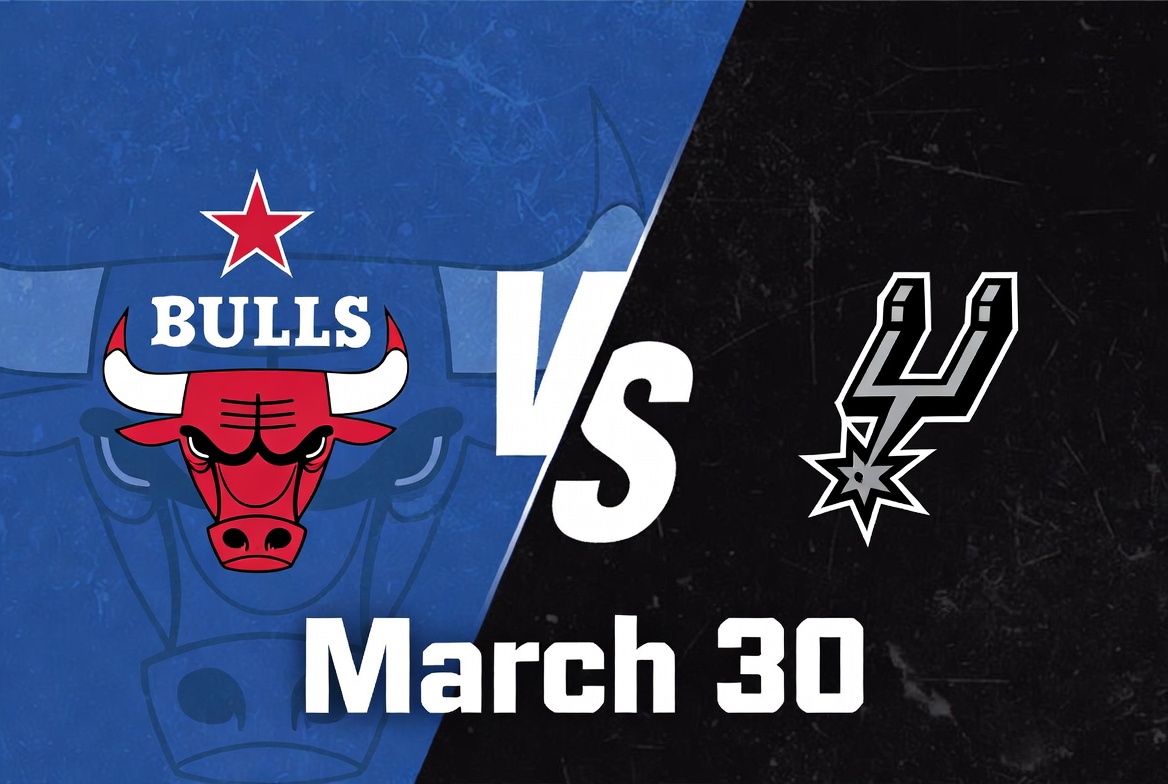 Bulls vs San Antonio Spurs March 30