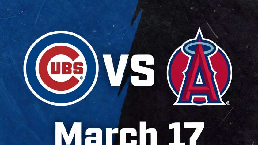 Cubs vs Angels March 17
