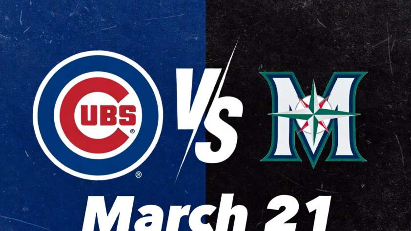 Cubs vs Mariners Spring Training March 21