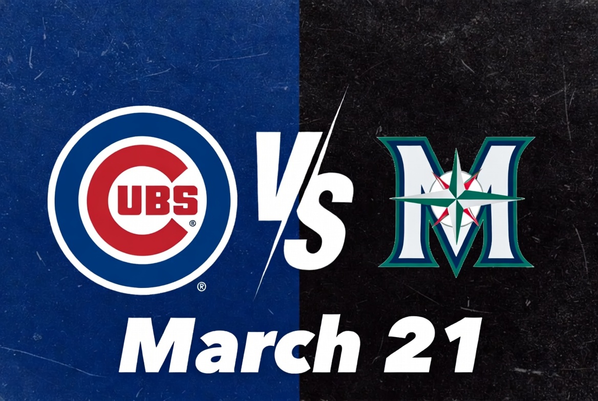 Cubs vs Mariners Spring Training March 21