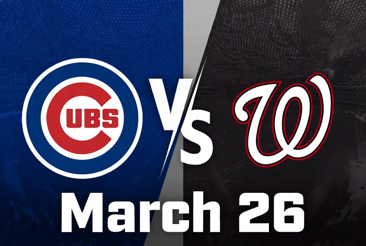 Cubs vs Nationals March 26