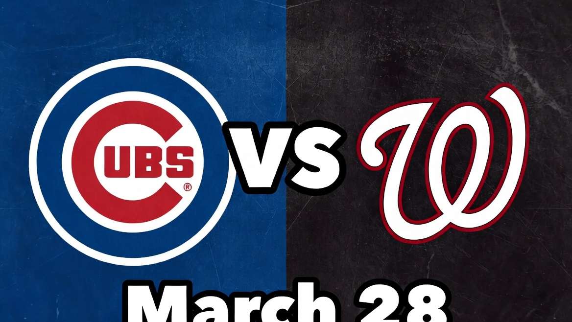 Cubs vs Nationals March 28