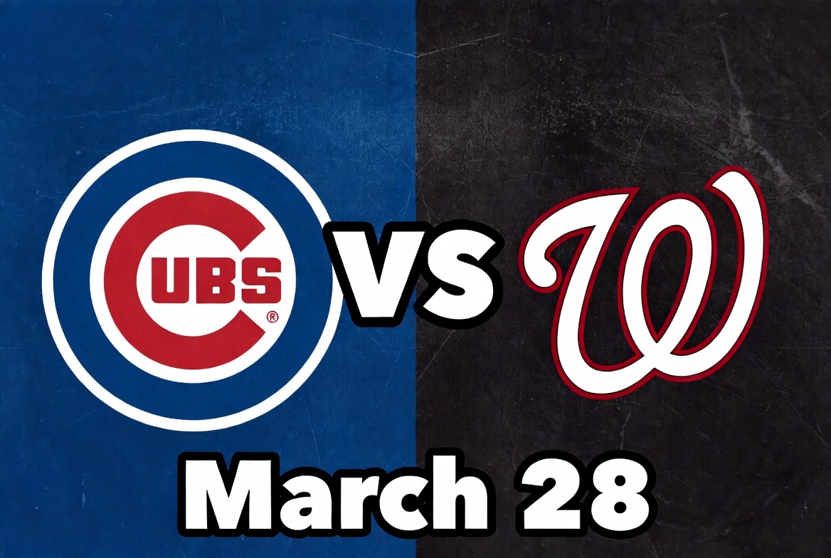 Cubs vs Nationals March 28