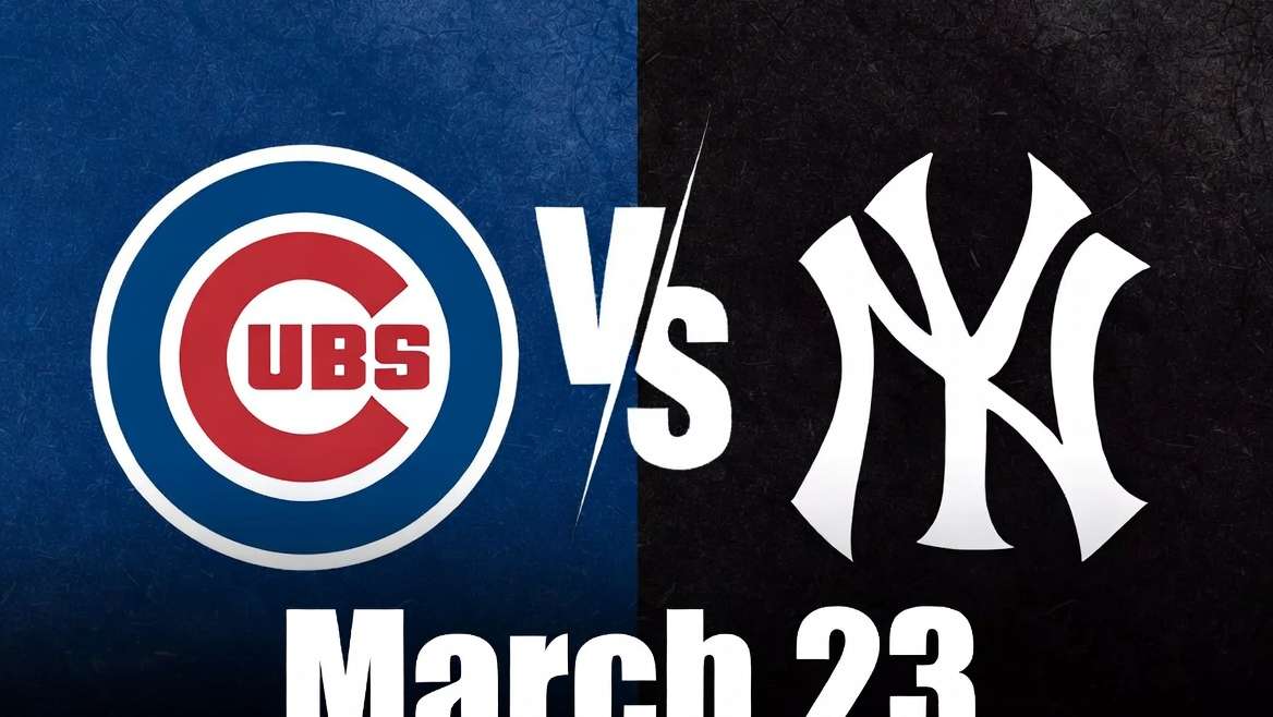 Cubs vs Yankees Spring Training March 23