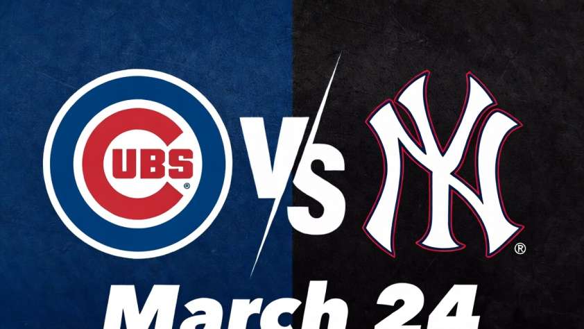 Cubs vs Yankees Spring Training March 24