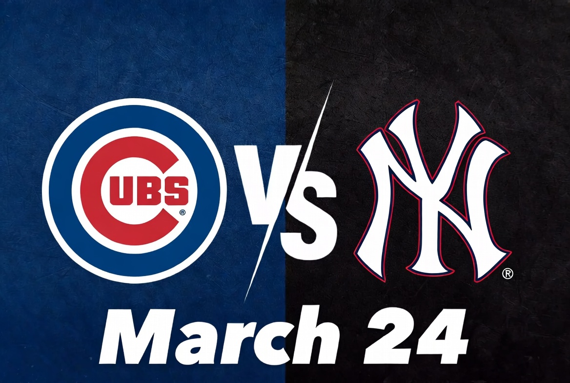 Cubs vs Yankees Spring Training March 24