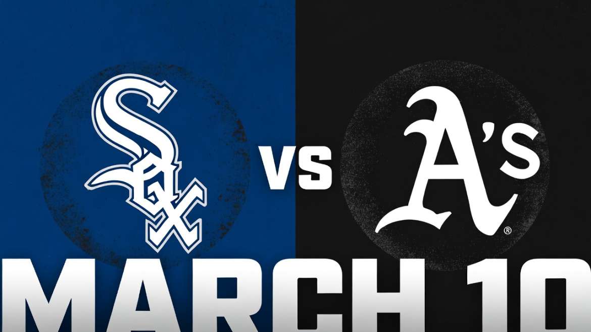 White Sox vs Athletics Spring Training March 10