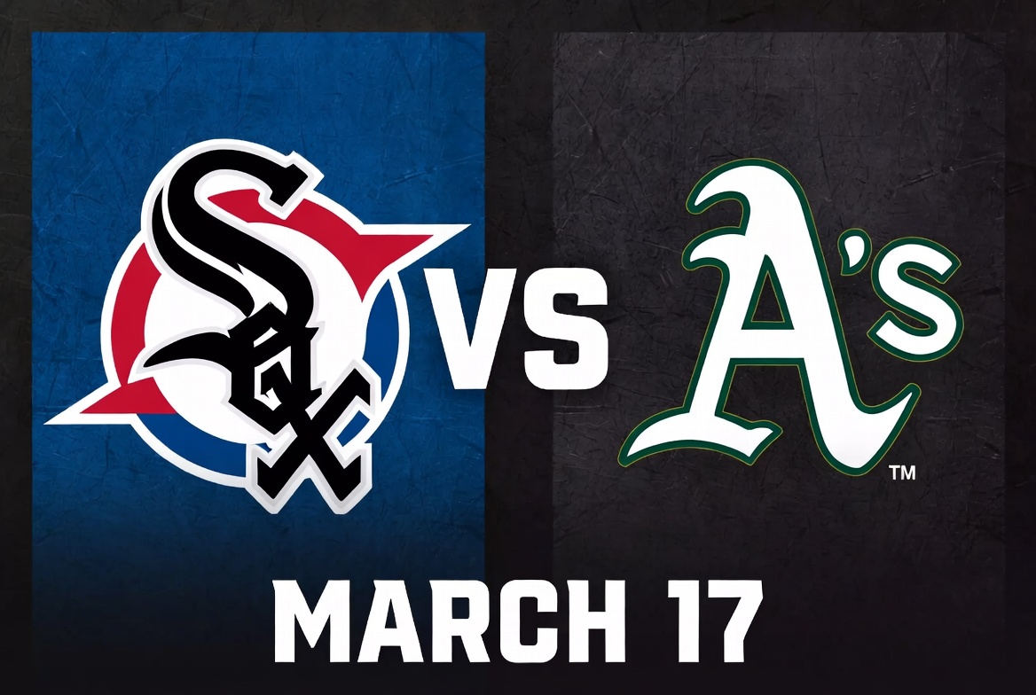 White Sox vs Athletics Spring Training March 17