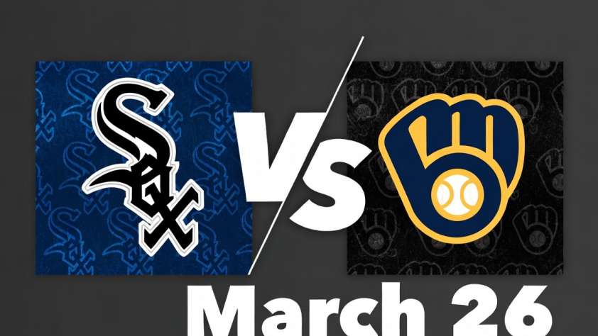 White Sox vs Brewers March 26