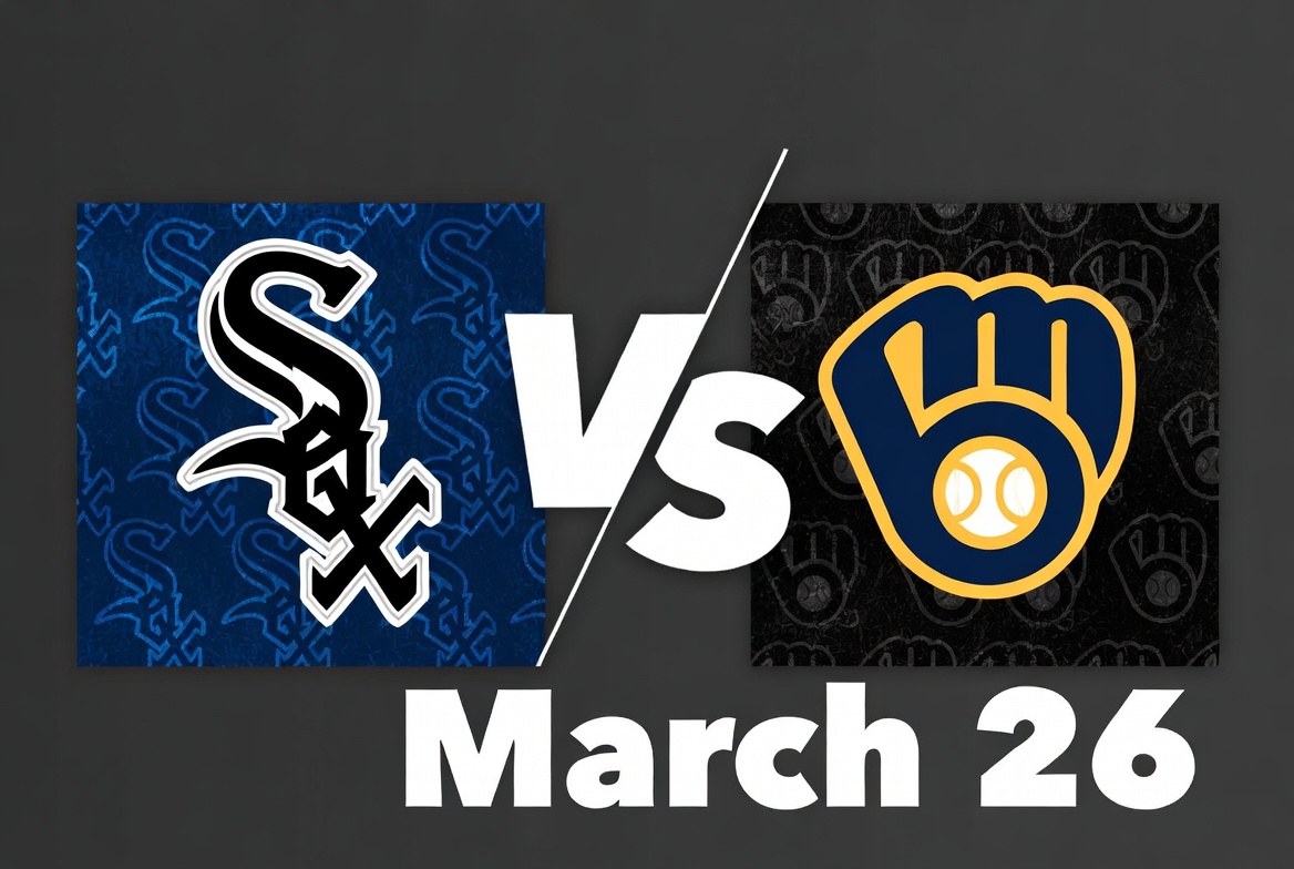 White Sox vs Brewers March 26