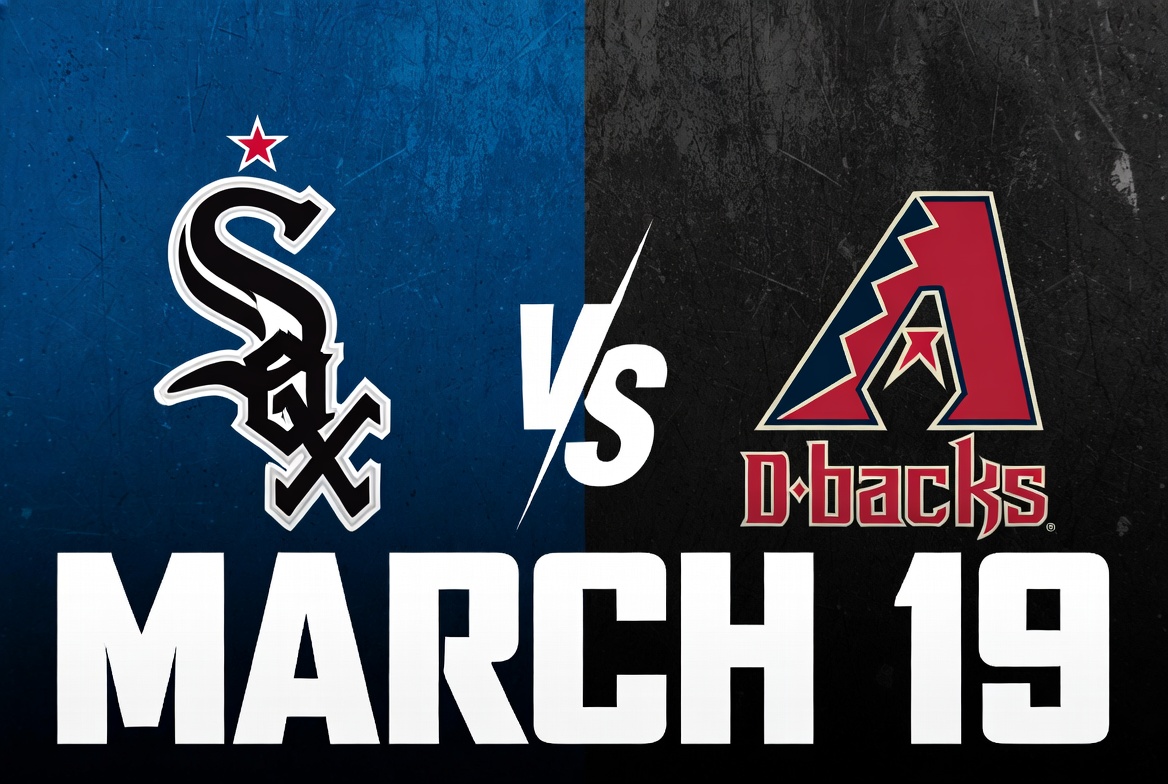 White Sox vs Diamondbacks Spring Training March 19