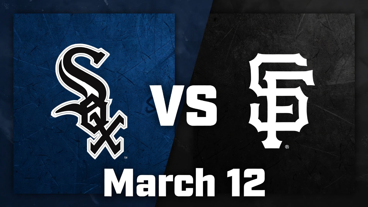 White Sox vs Giants Spring Training March 12