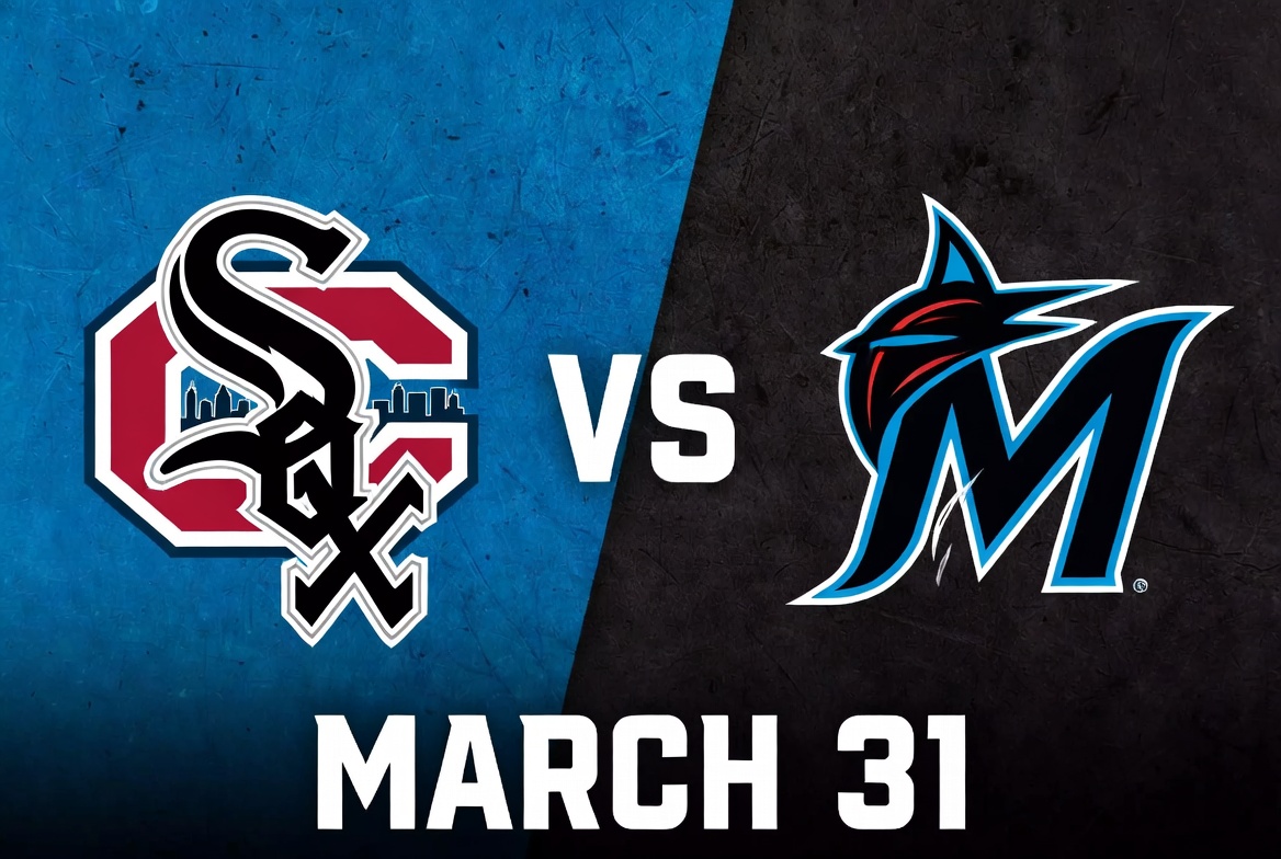 White Sox vs Marlins March 31