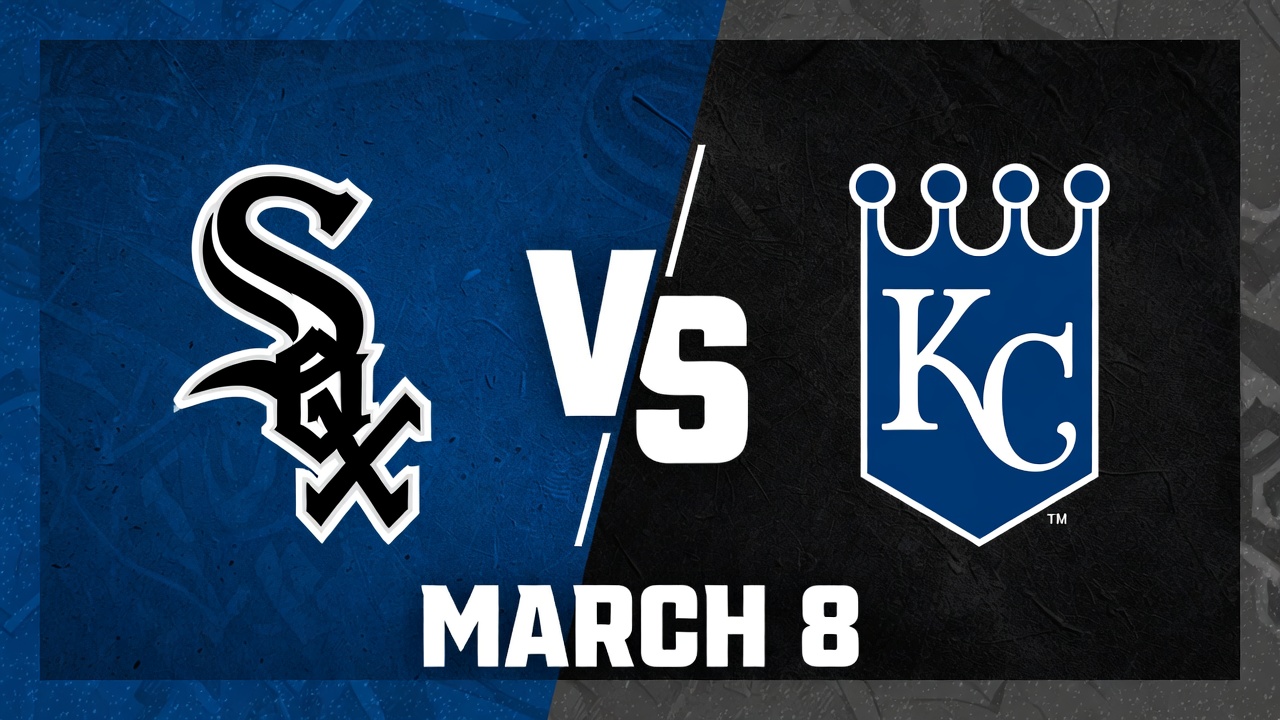 White Sox vs Royals March 8 Spring Training Match up