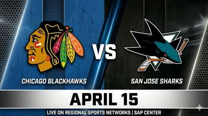 Blackhawks vs Sharks April 15