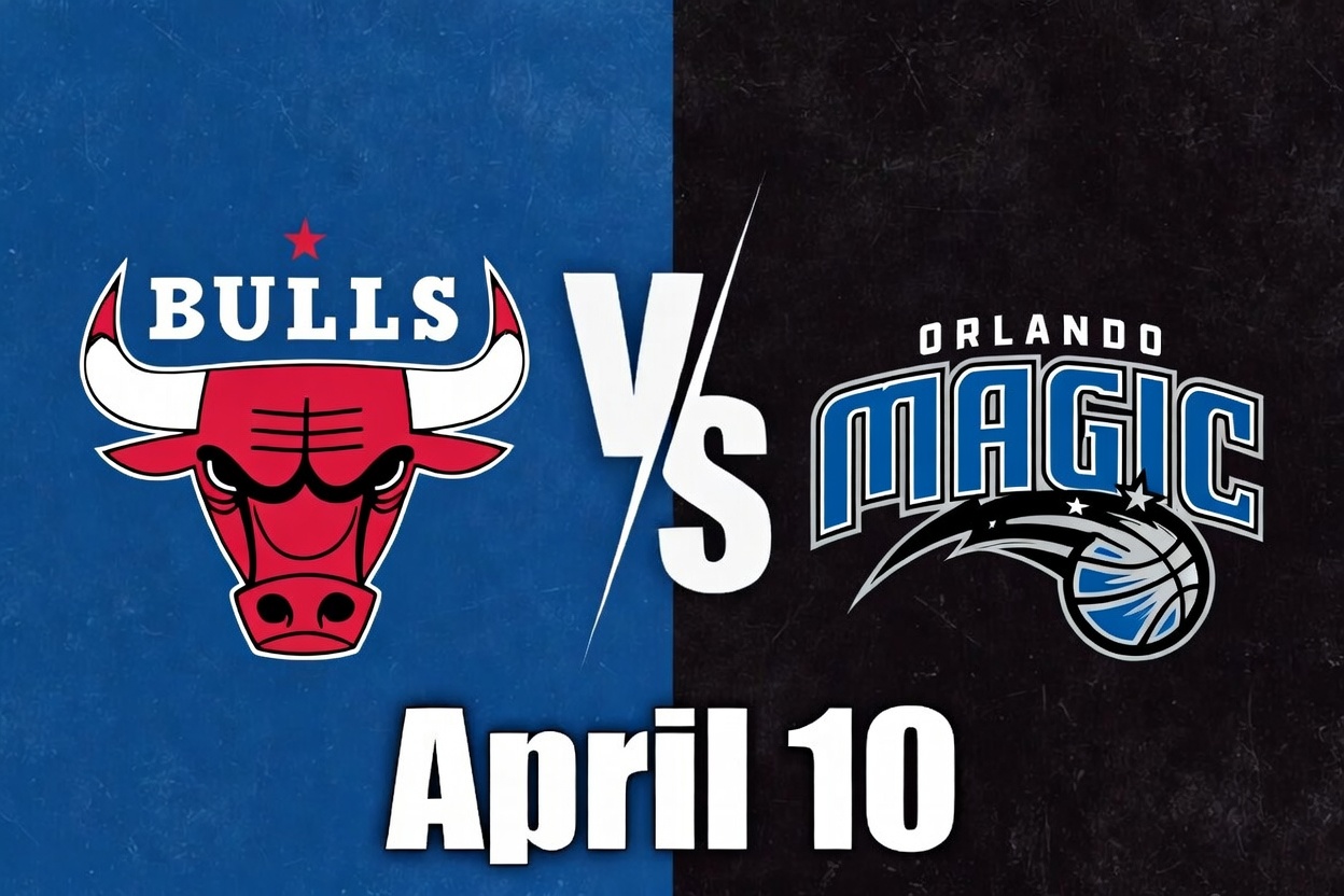 Bulls vs Magic April 10