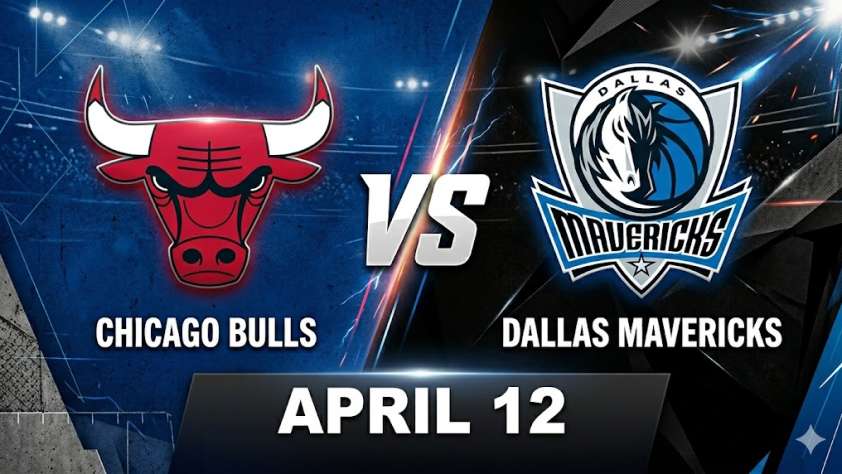 Bulls vs Mavericks April 12