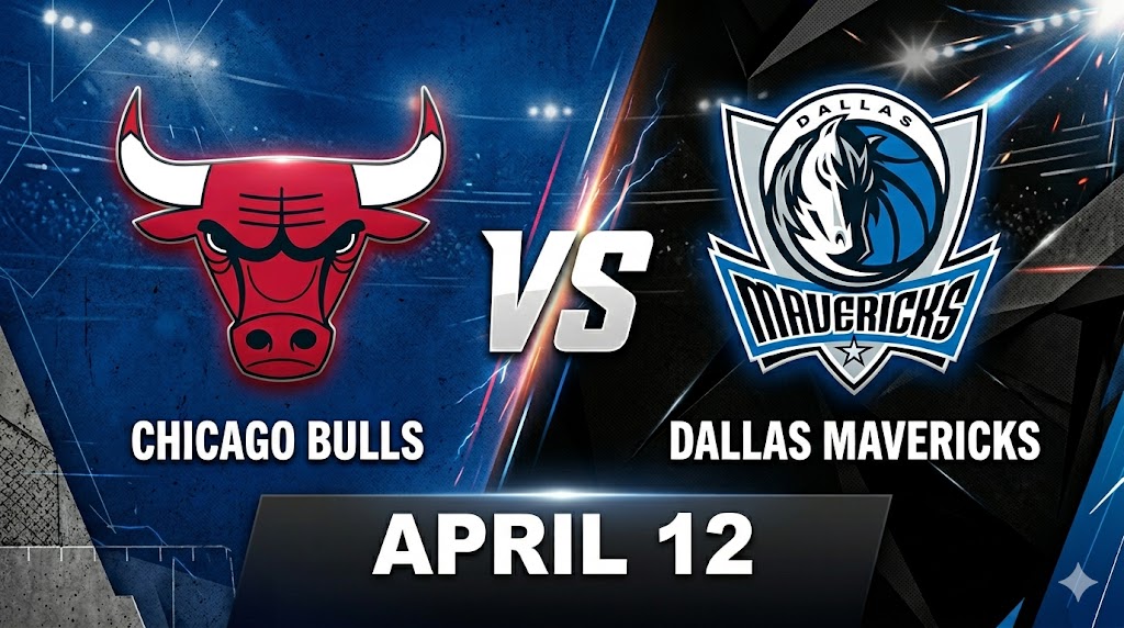 Bulls vs Mavericks April 12