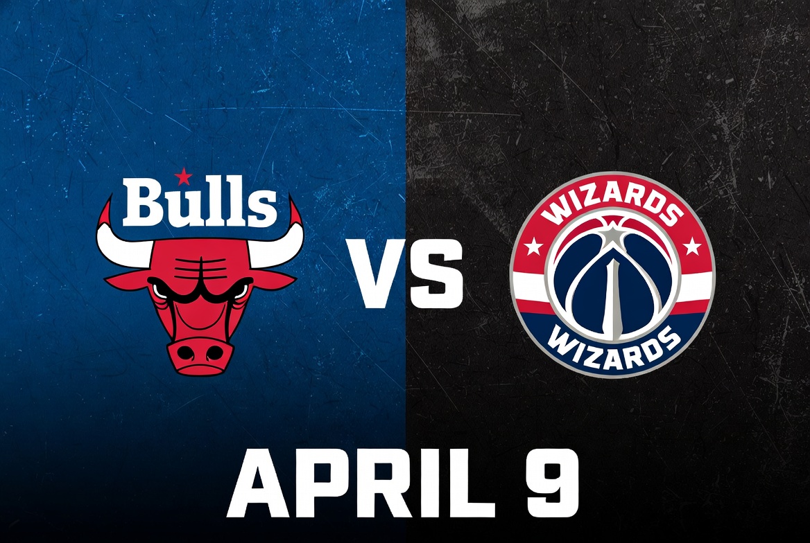 Bulls vs Wizard April 9