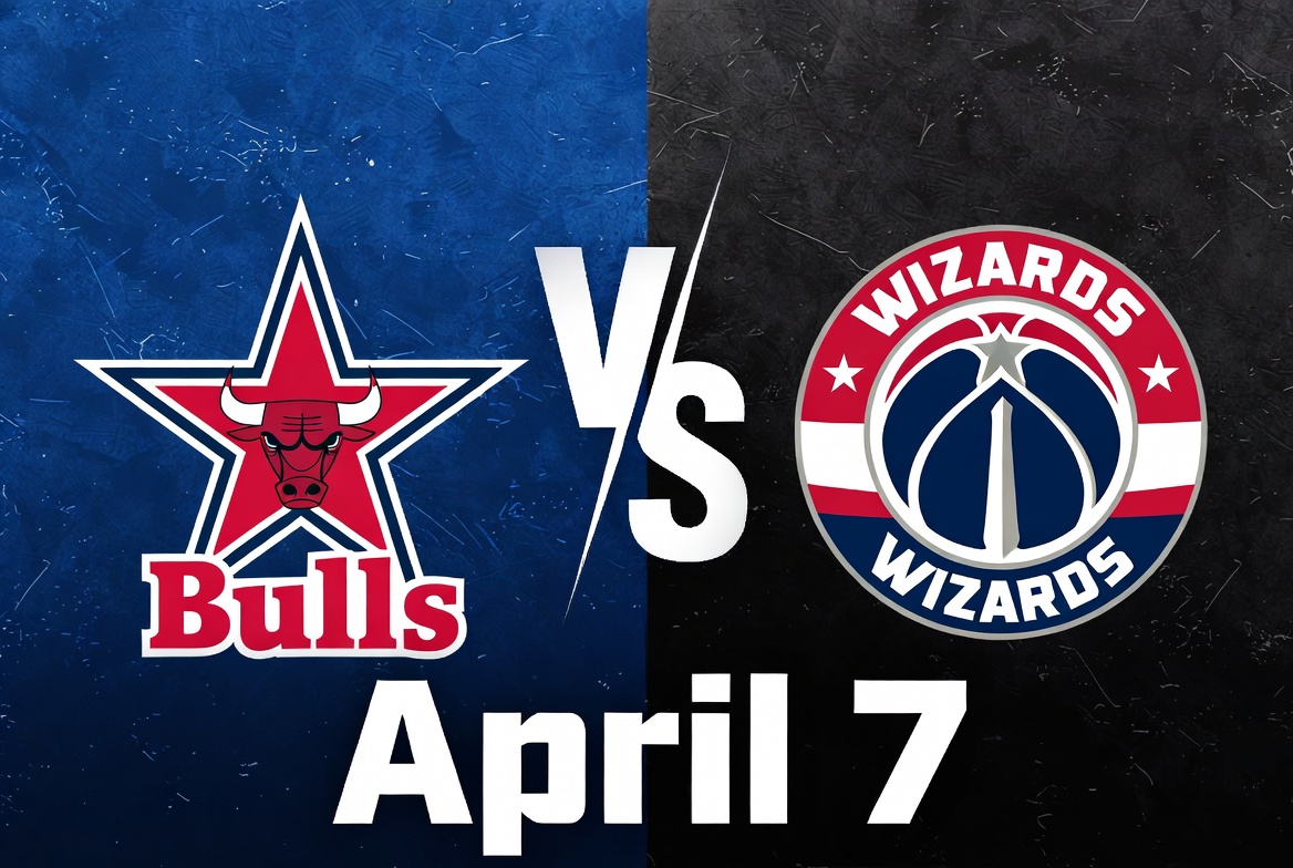 Bulls vs Wizards April 7