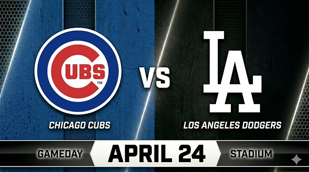 Cubs vs Dodgers April 24