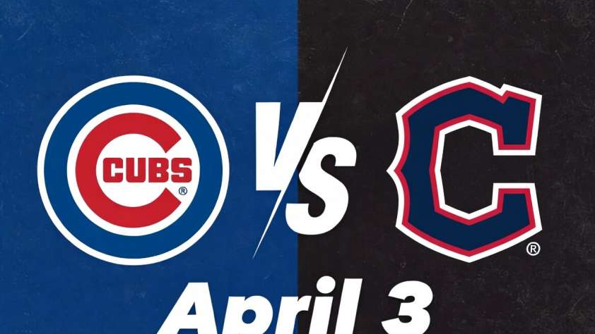 Cubs vs Guardians April 3