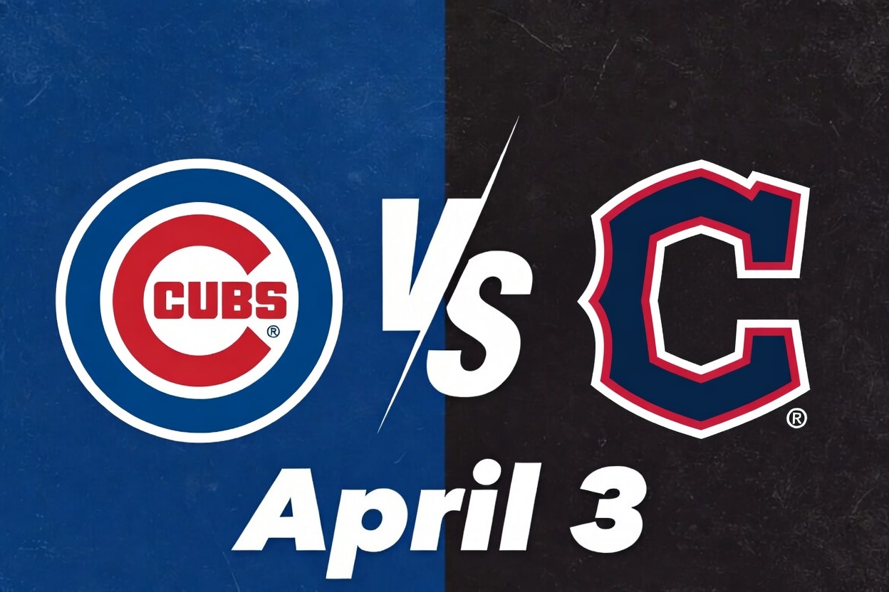 Cubs vs Guardians April 3
