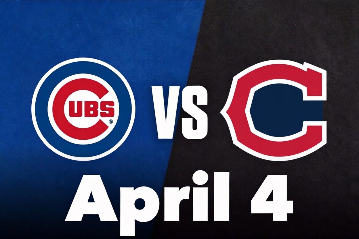 Cubs vs Guardians April 4