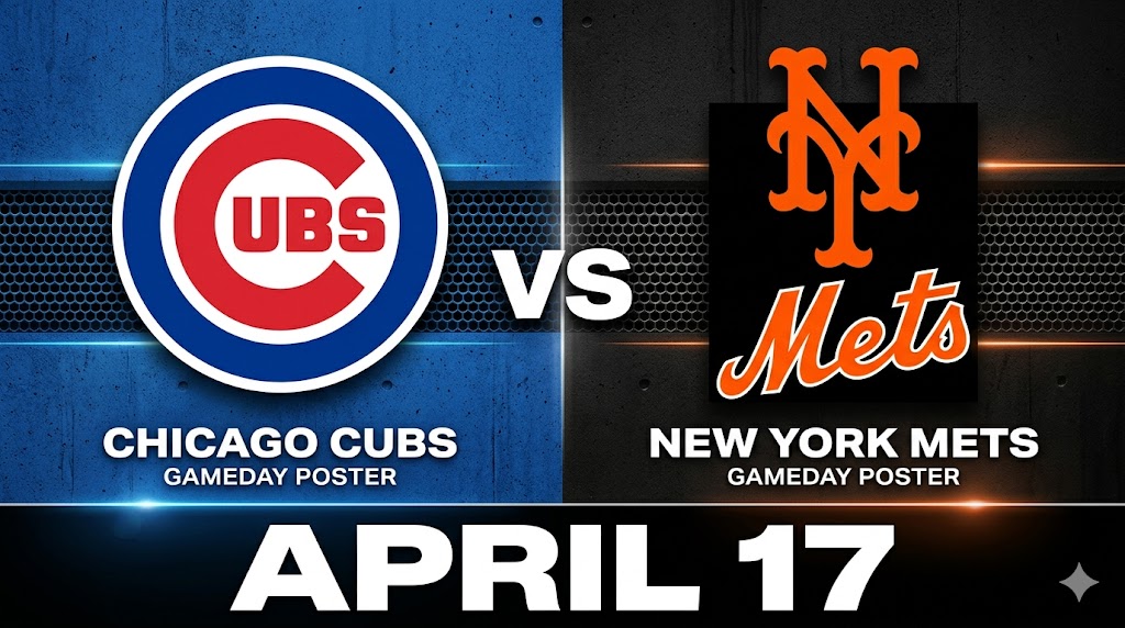 Cubs vs Mets April 17