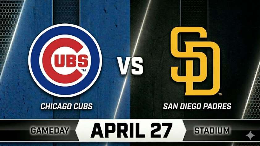Cubs vs Padres April 27