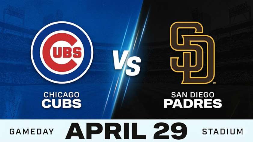 Cubs vs Padres April 29