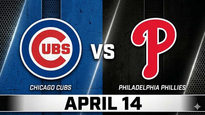 Cubs vs Phillies April 14