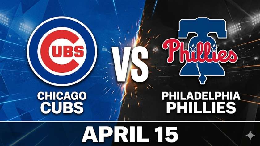 Cubs vs Phillies April 15
