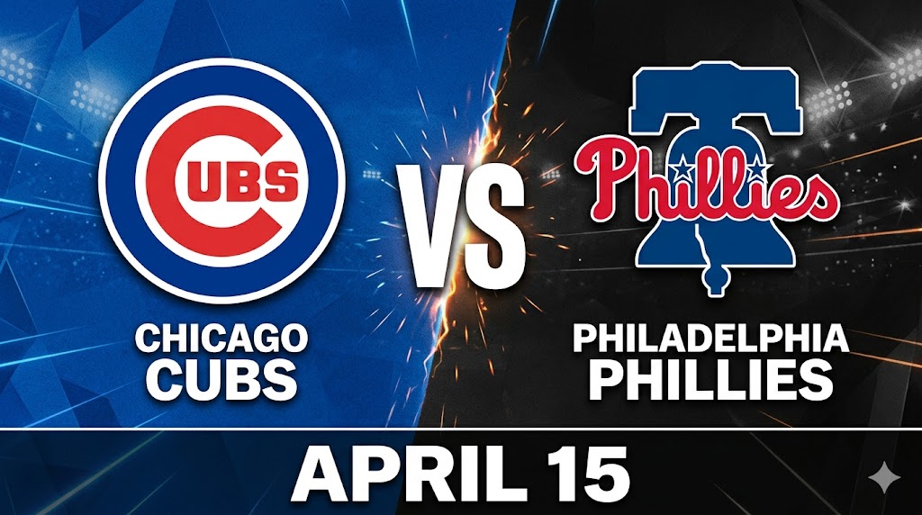 Cubs vs Phillies April 15