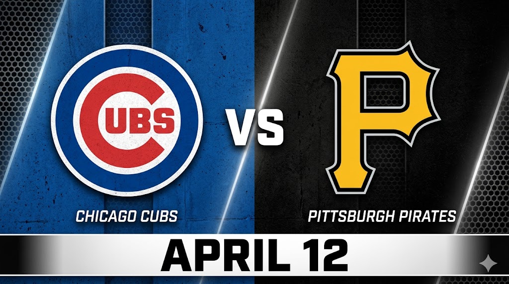 Cubs vs Pirates April 12