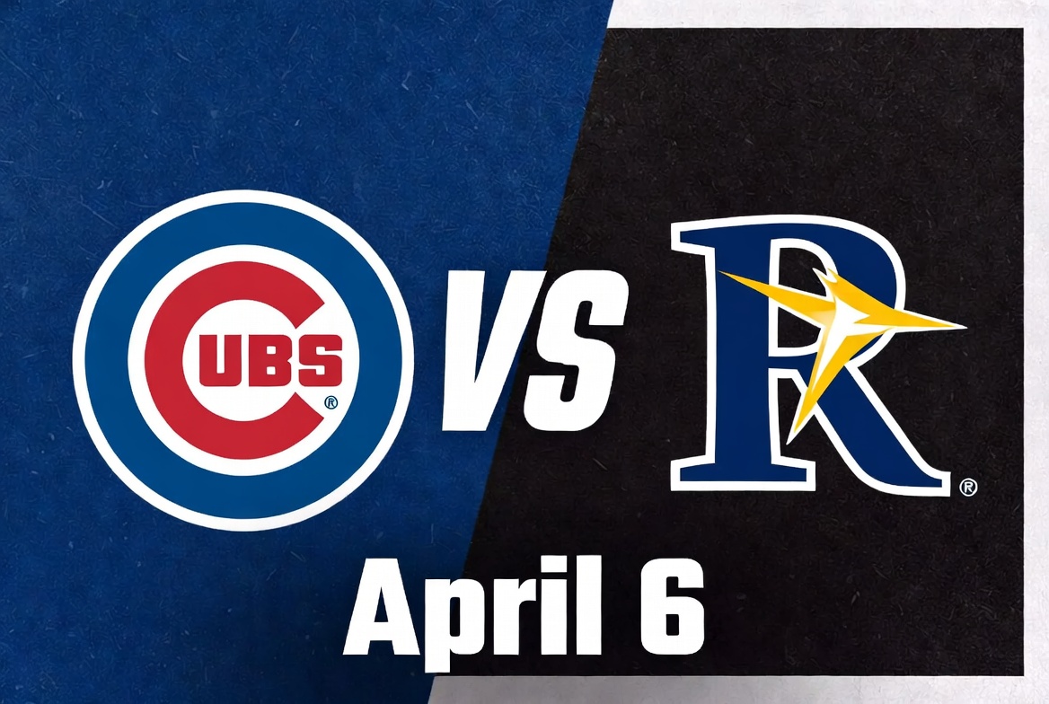 Cubs vs Rays April 6