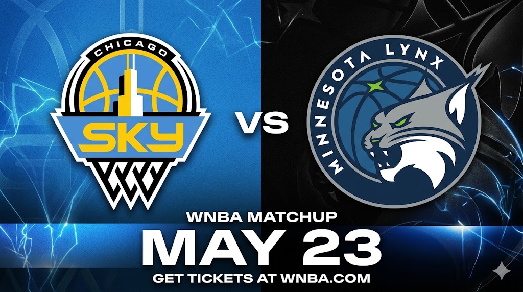 Chicago Sky vs Minnesota Lynx WNBA Game May 23