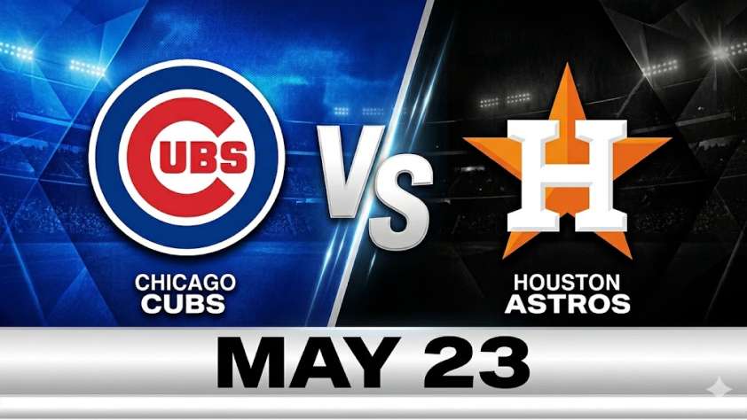 Cubs vs Astros May 23