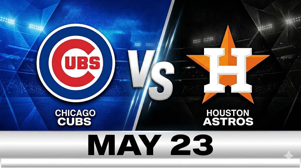 Cubs vs Astros May 23