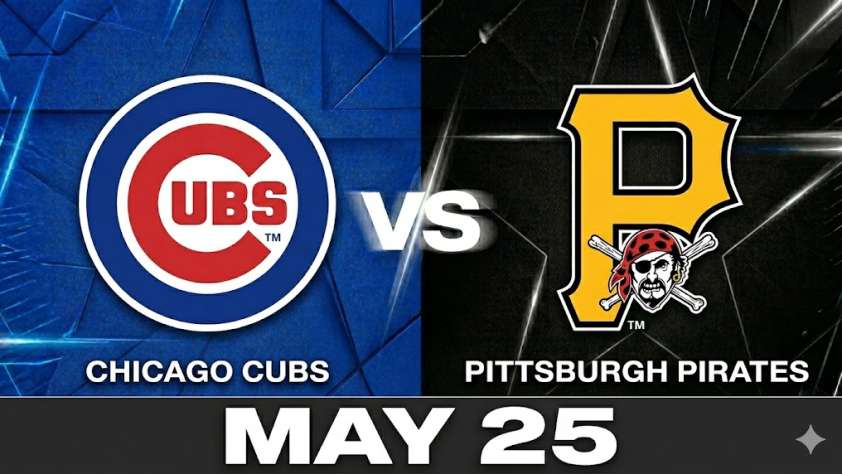 Cubs vs Pirates May 25