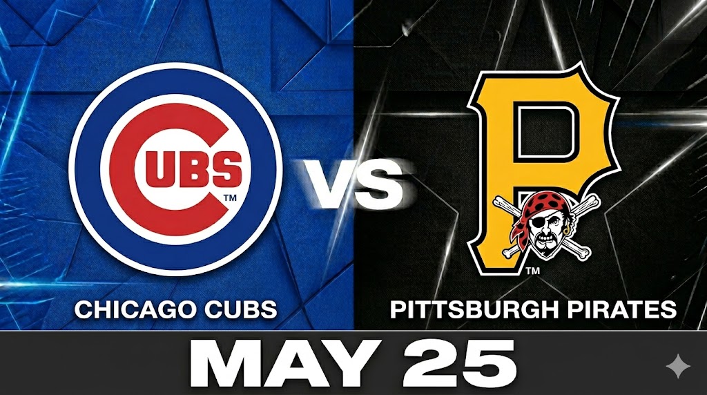 Cubs vs Pirates May 25